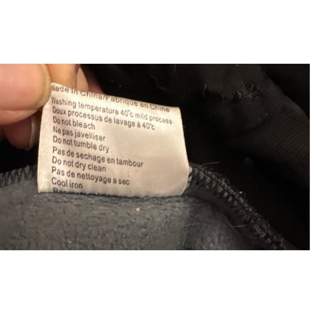 Baffin Polar Proven Mens Black Softshell Fleece Lined Hooded Jacket Large L/G - Picture 7 of 7